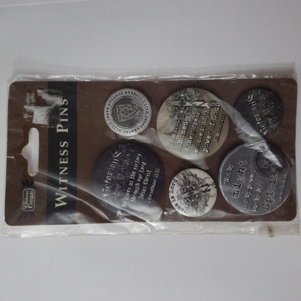 Christian Witness Pins